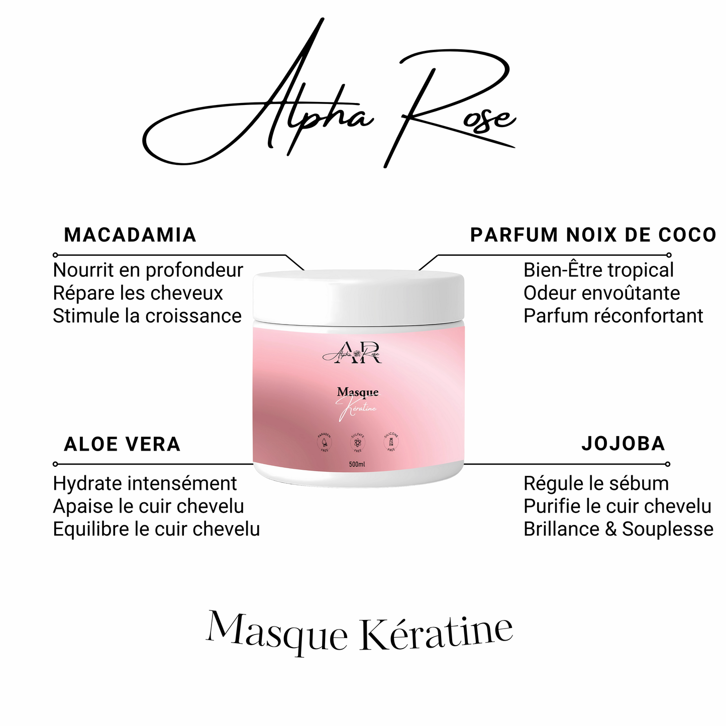 Masque kératine