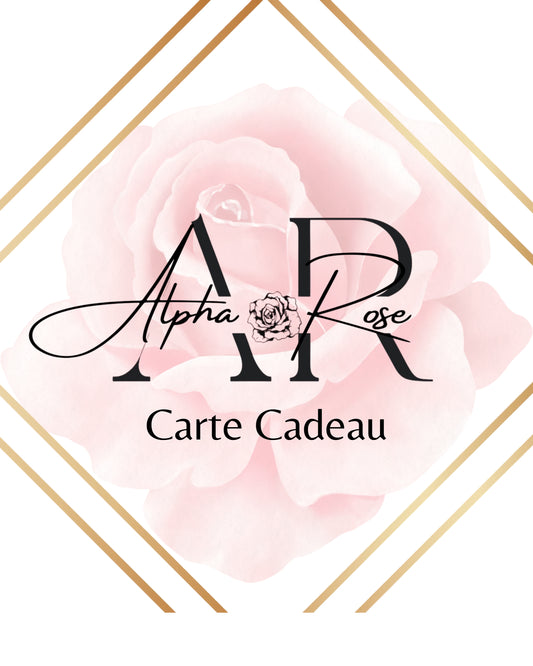 Carte Cadeau ALPHA ROSE