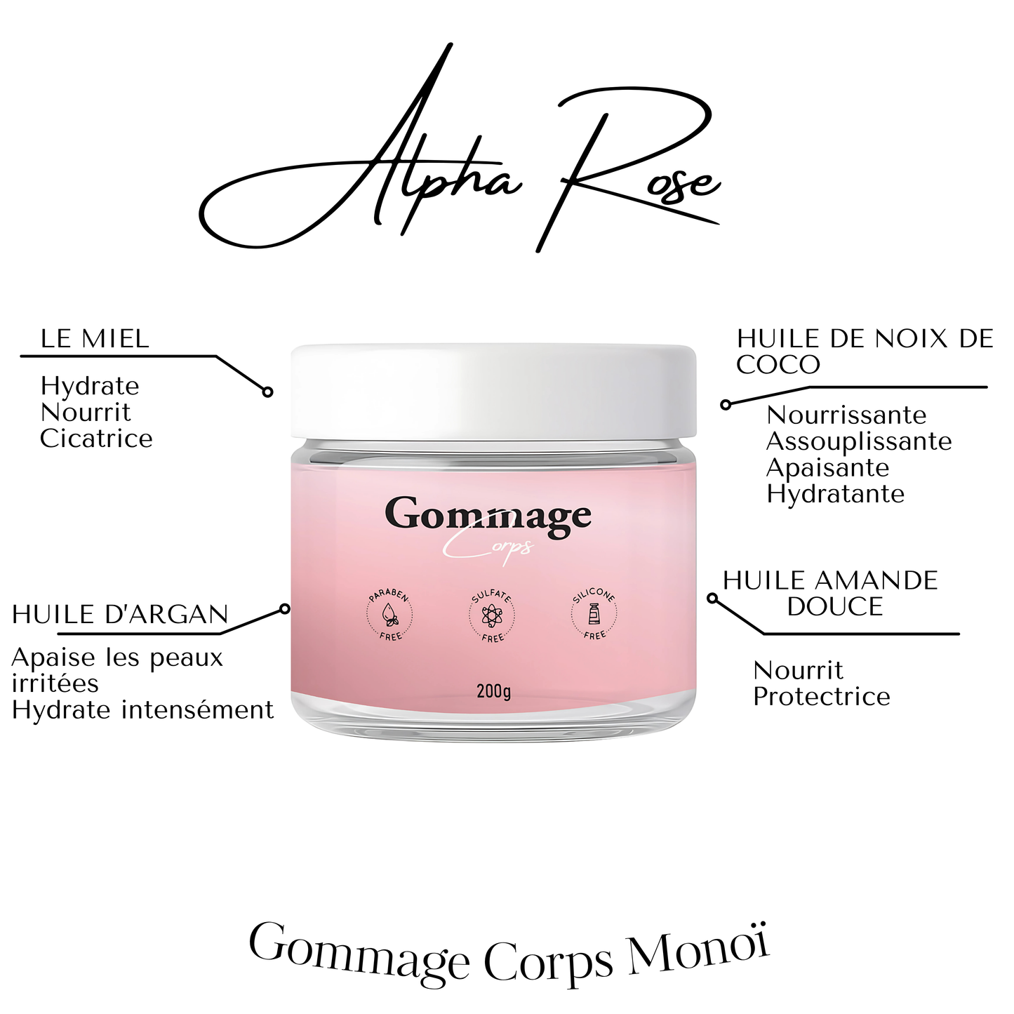 Gommage Corps coco monoï