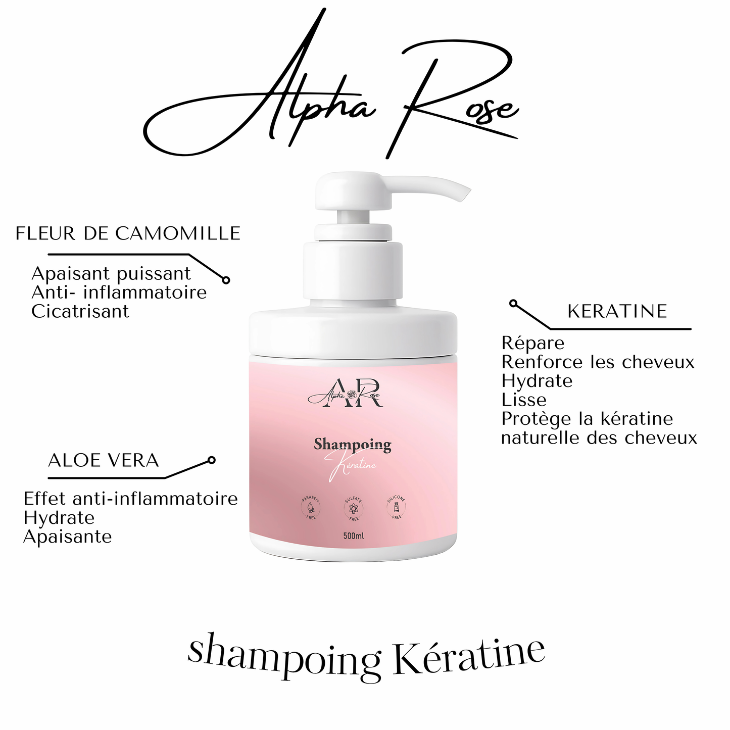 Shampoing Kératine