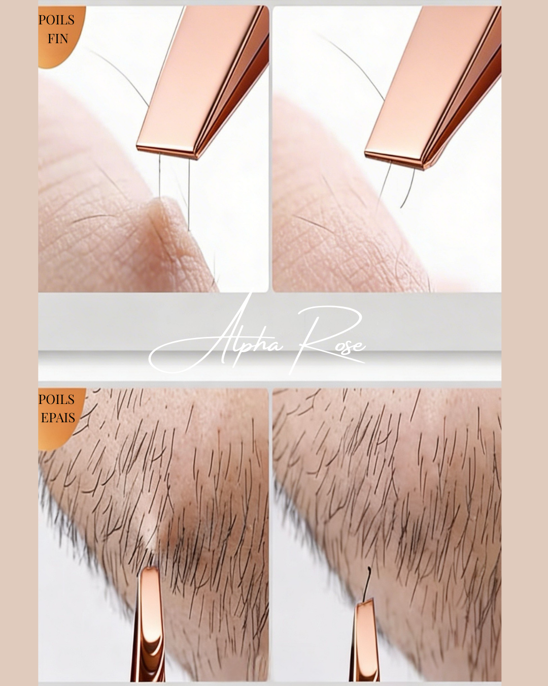 Pince à épiler Alpha Brow Precision