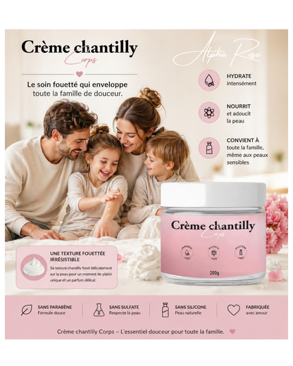 Crème chantilly Corps coco monoï