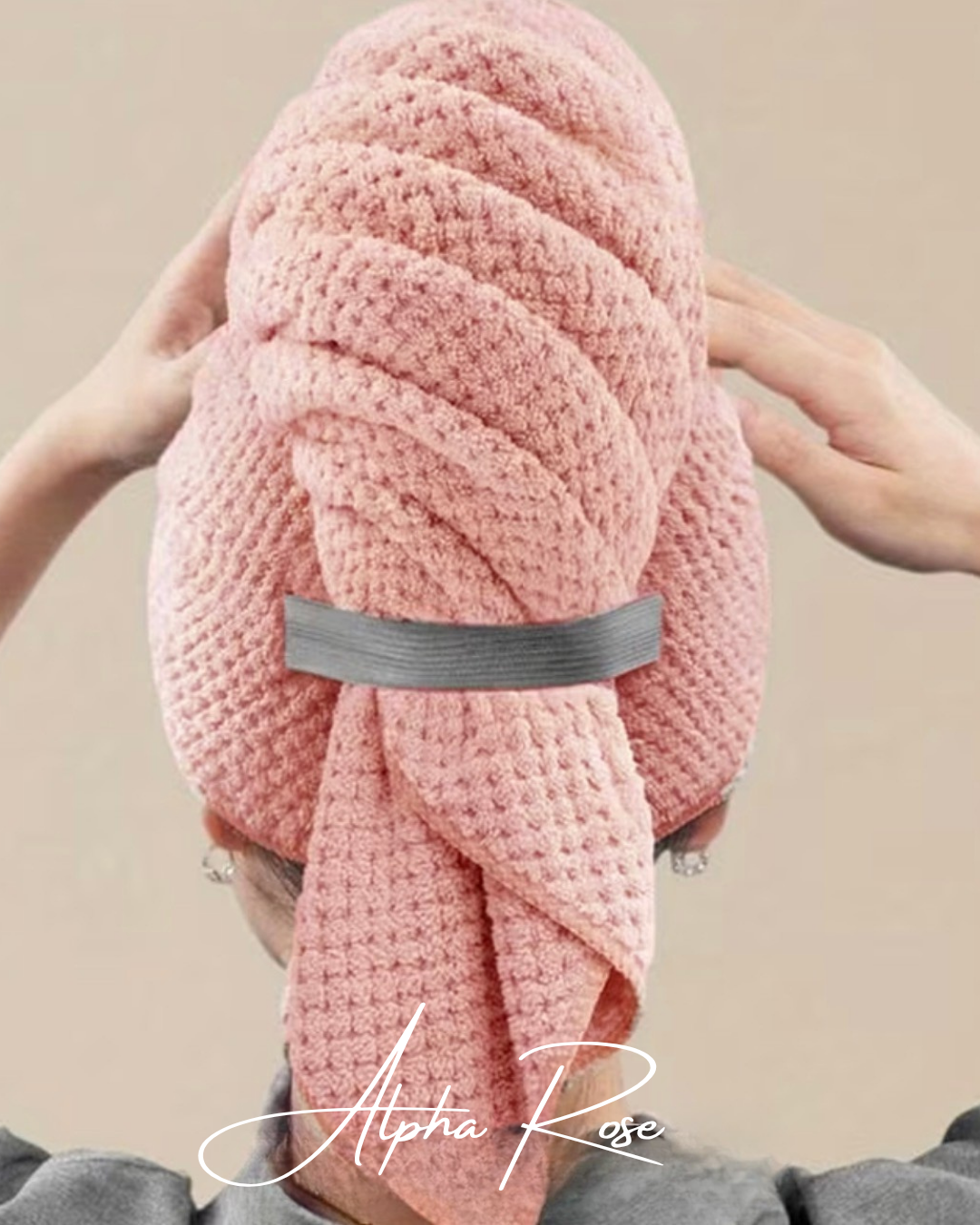 Rosy Wrap - Serviette Séchage Express