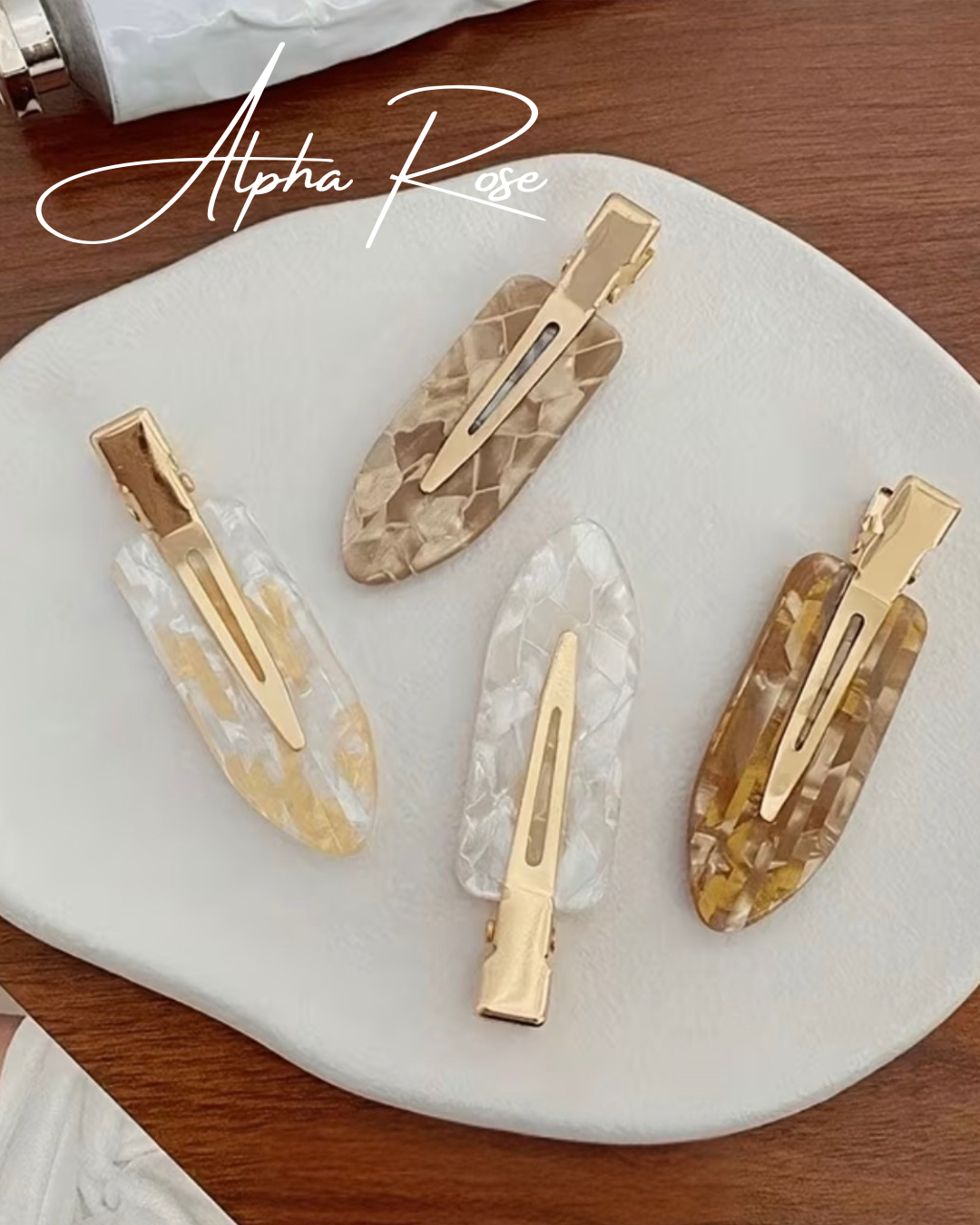 Alpha Rosy Clips - Élégance & Style au quotidien