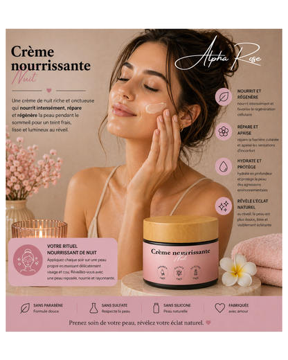 Crème nourrissante nuit