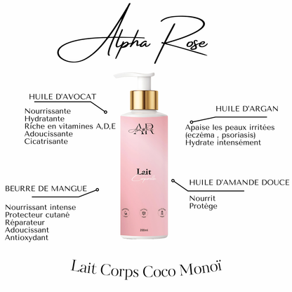 Lait Corporel coco monoï