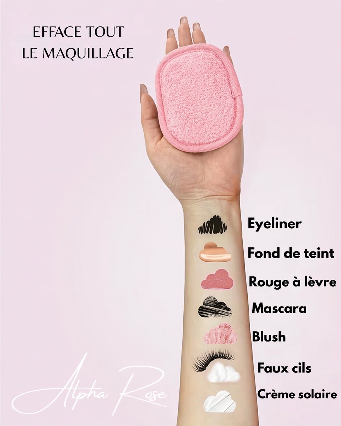 Velvet Touch Pads Édition Signature Alpha Rose
