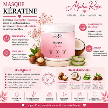 Masque kératine
