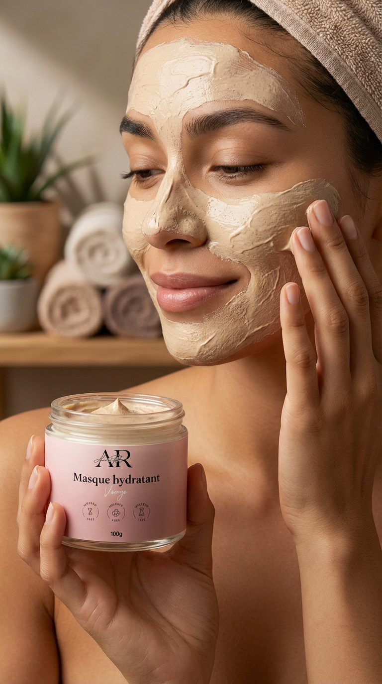 Masque hydratant visage