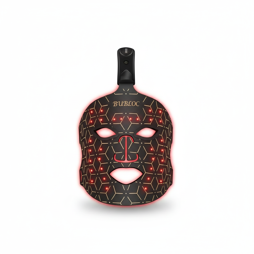 Masque LED Silicone Anti-Âge sans fil & transportable 